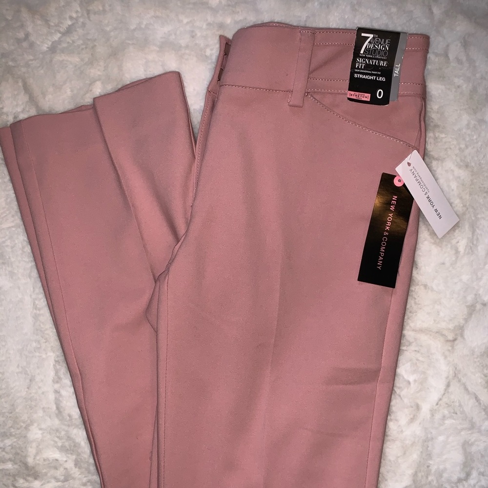 Pink trousers NY&Co